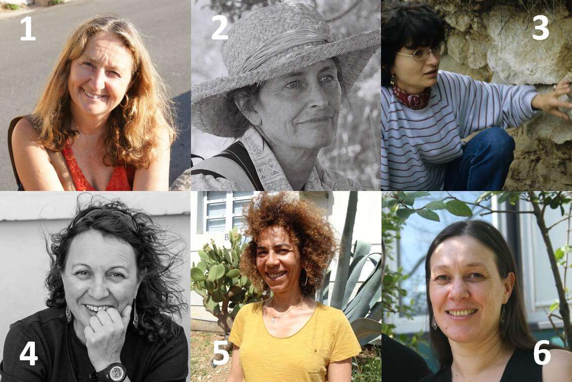 1) Isabelle Olivieri 2) Janice Britton-Davidian 3) Monique Vianey-Liaud 4) Agnès Mignot 5) Mylène Weill 6) Ophélie Ronce